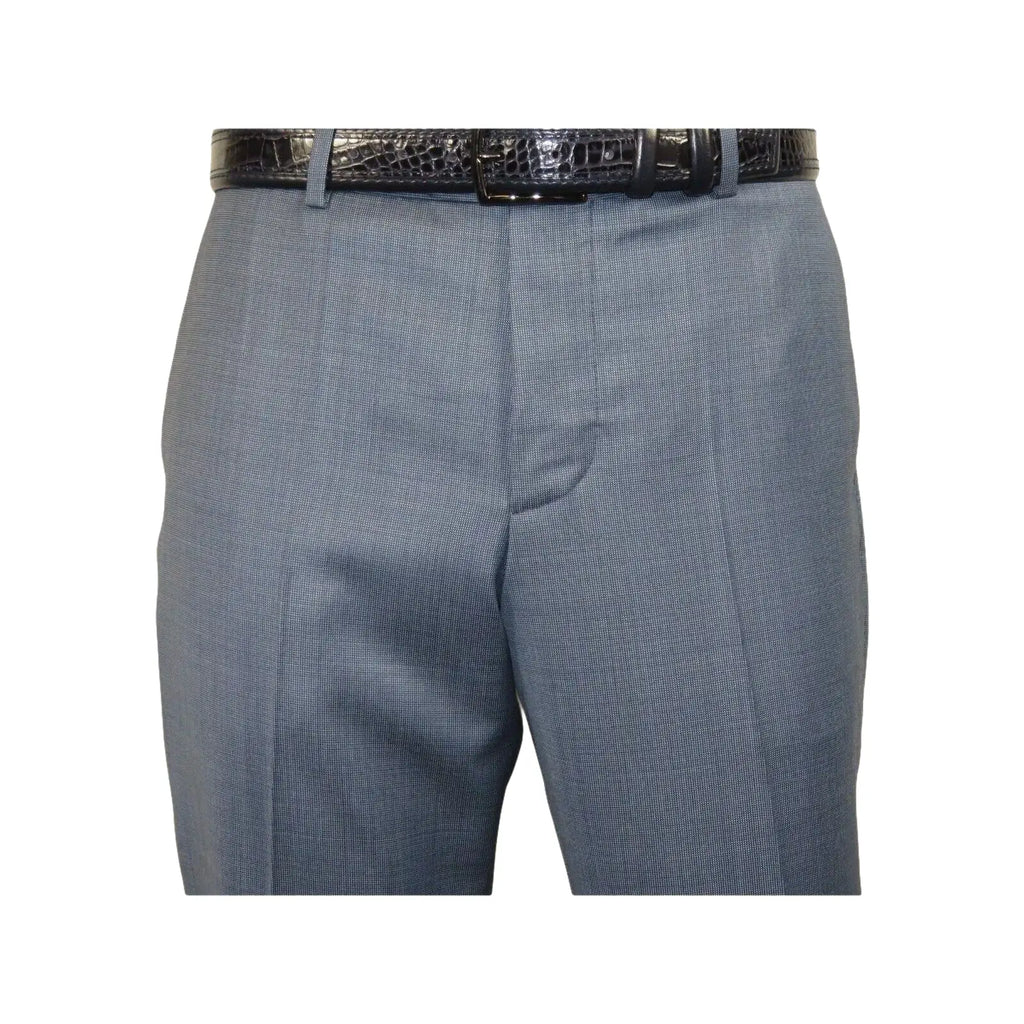 Men Suit BERLUSCONI Turkey 100% Italian Wool Super 180's 3pc Vested #Ber4 Navy - J.Valintin Men's Wear Legend - 98496