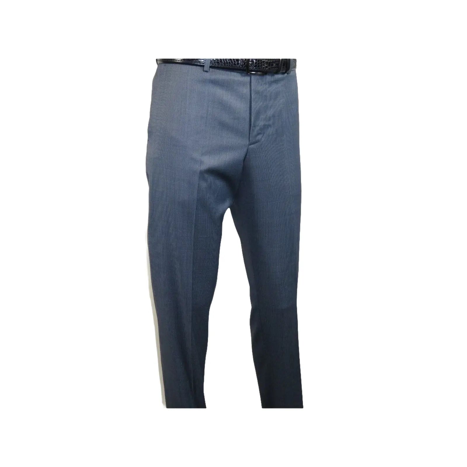 Men Suit BERLUSCONI Turkey 100% Italian Wool Super 180's 3pc Vested #Ber4 Navy - J.Valintin Men's Wear Legend - 98496