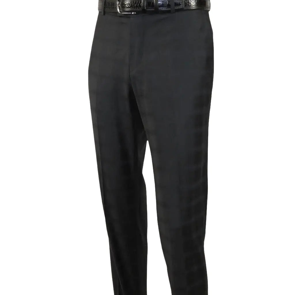 Men Suit BERLUSCONI Turkey 100% Italian Wool Super 180's 3pc Vested #Ber41 Black - J.Valintin Men's Wear Legend - 99845