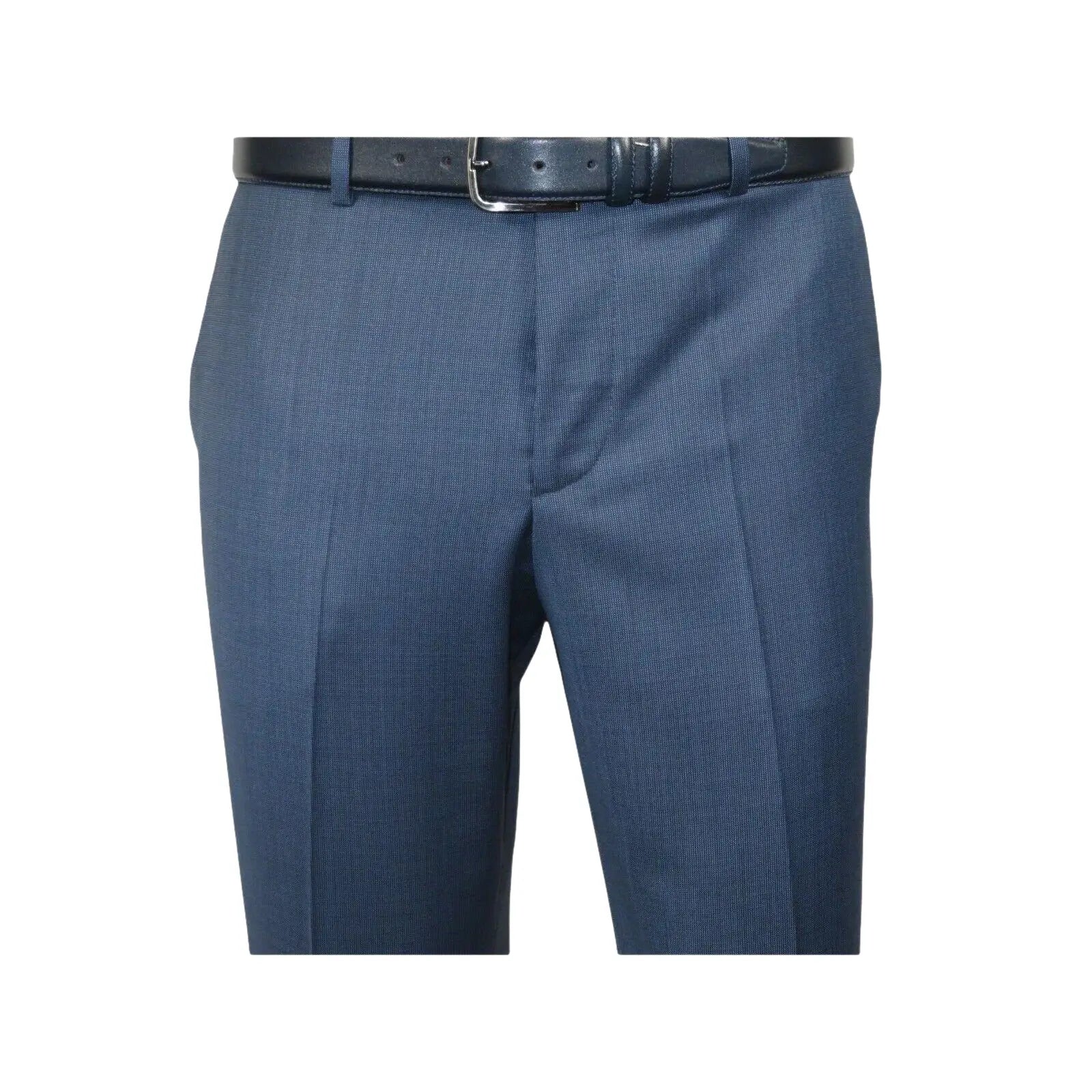 Men Suit BERLUSCONI Turkey 100% Italian Wool Super 180's 3pc Vested #Ber5 Navy - J.Valintin Men's Wear Legend - 98503