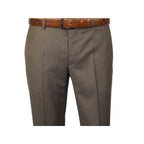 Men Suit BERLUSCONI Turkey 100% Italian Wool Super 180's 3pc Vested #Ber6 Brown - J.Valintin Men's Wear Legend - 98510