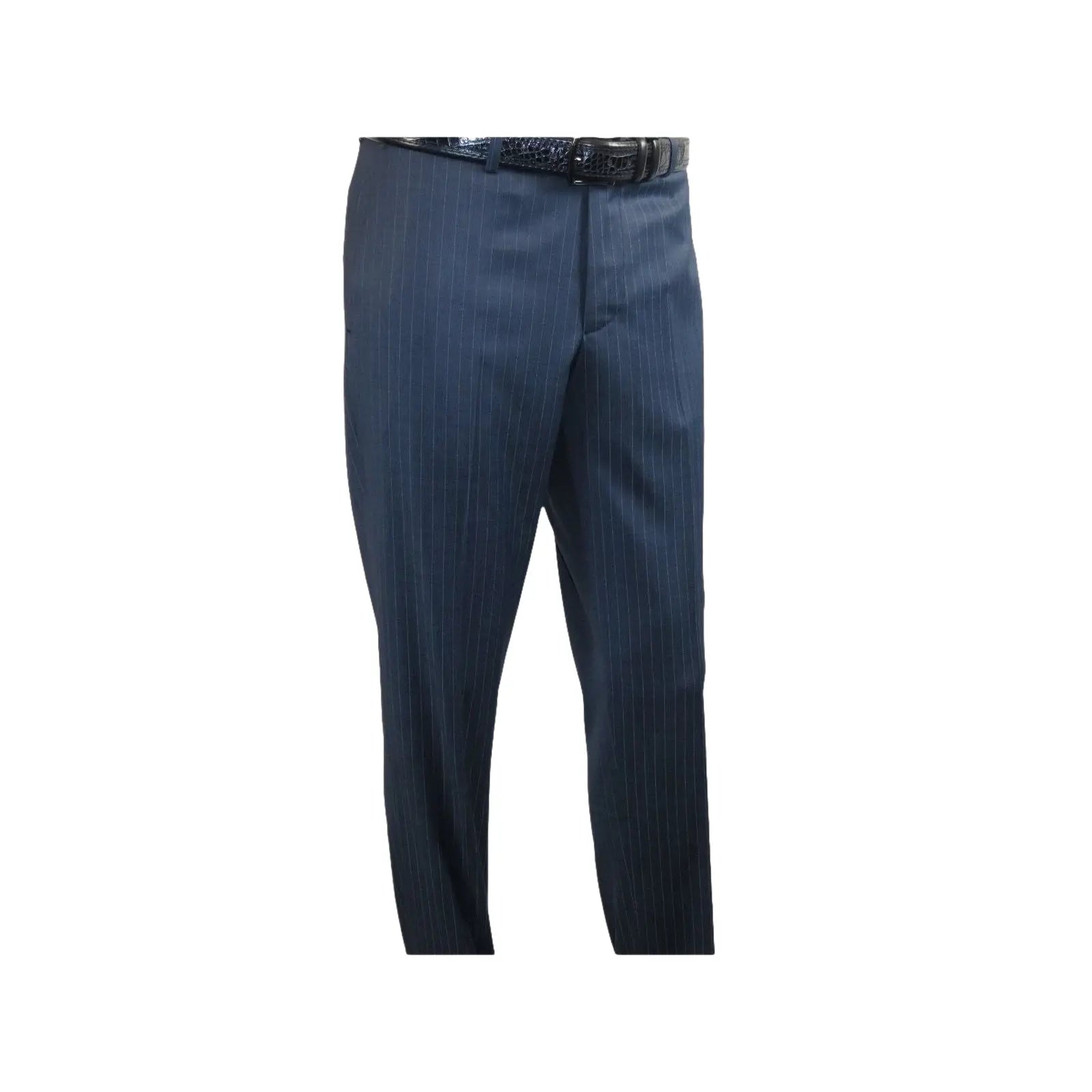 Men Suit BERLUSCONI Turkey 100% Italian Wool Super 180's Vested #Ber1 Navy Blue - J.Valintin Men's Wear Legend - 98475