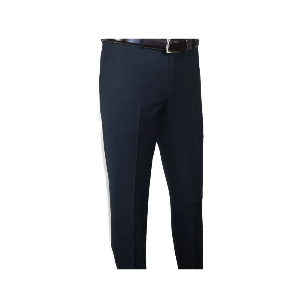 Men Suit BERLUSCONI Turkey 100% Italian Wool Super 180's Vested #Ber17 Navy Blue - J.Valintin Men's Wear Legend - 98587