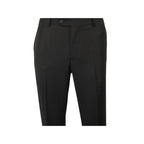 Men Suit BERLUSCONI Turkey 100% Italian Wool Super 180's Vested #Ber19 Black - J.Valintin Men's Wear Legend - 98601