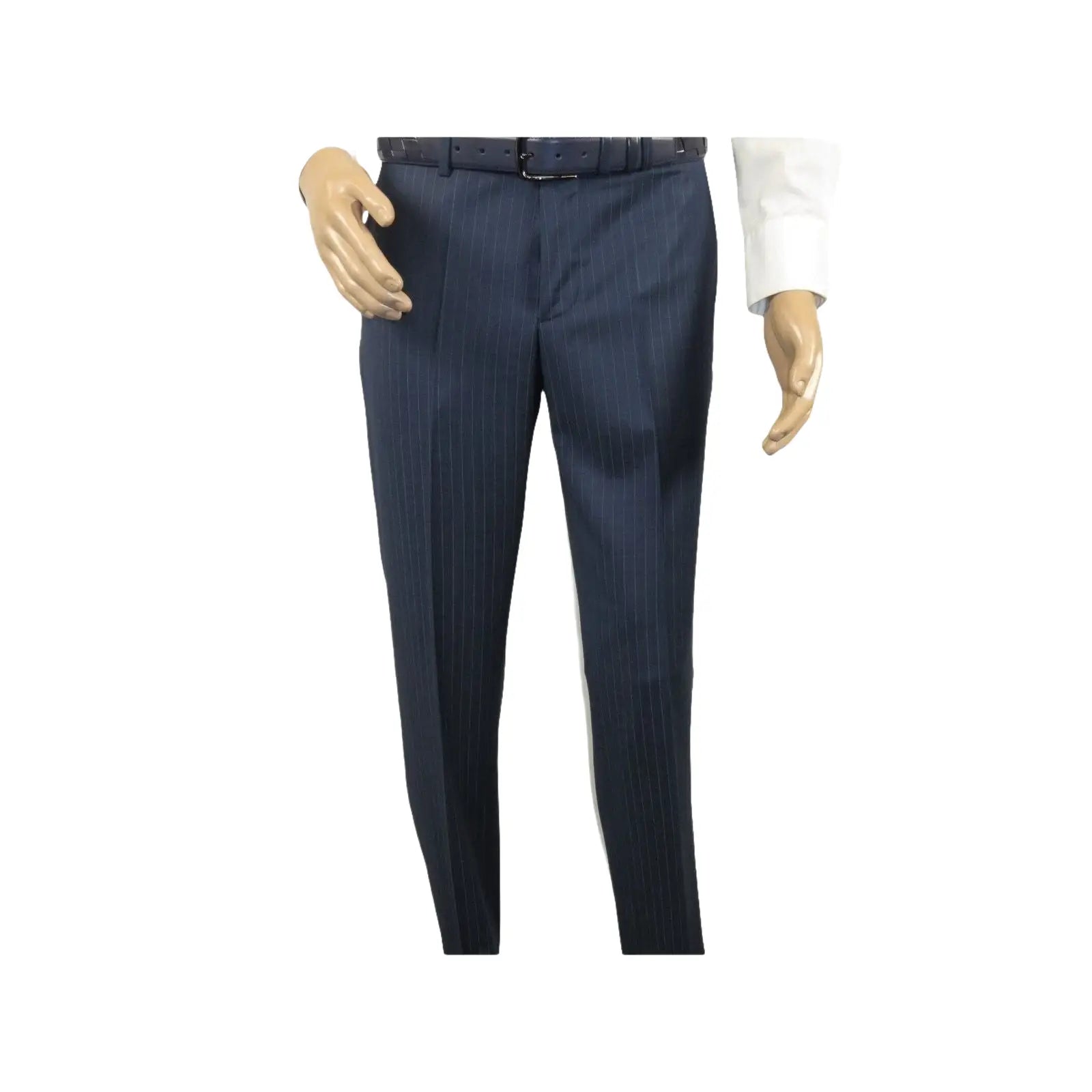 Men Suit BERLUSCONI Turkey 100% Italian Wool Super 180's Vested #Ber3 Ink Blue - J.Valintin Men's Wear Legend - 98489
