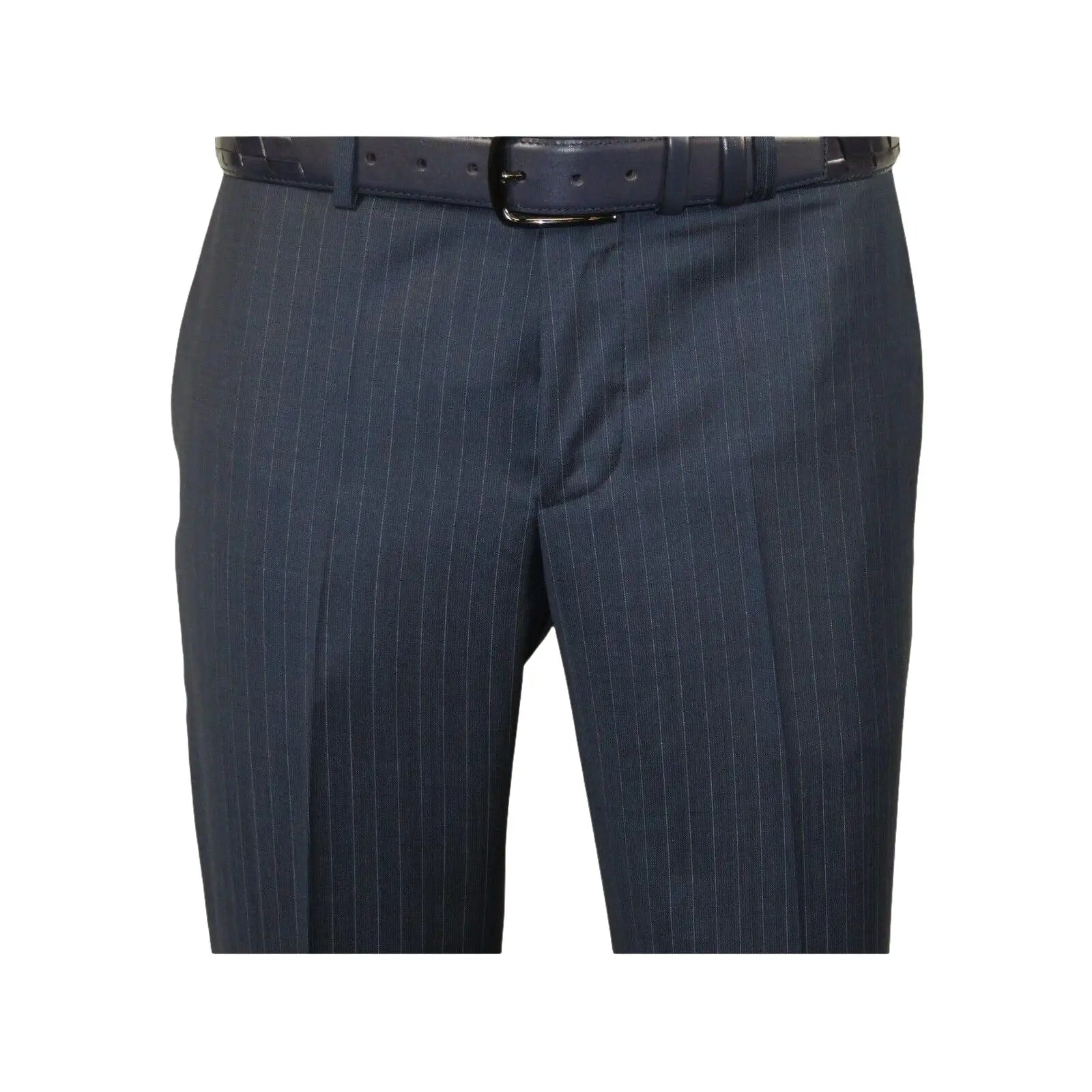 Men Suit BERLUSCONI Turkey 100% Italian Wool Super 180's Vested #Ber3 Ink Blue - J.Valintin Men's Wear Legend - 98489