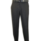 Men Suit BERLUSCONI Turkey 100% Soft Italian Wool Super 180's #Ber26 Gray Plaid - J.Valintin Men's Wear Legend - 100942