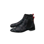 Men TAYNO Chelsea Chukka Micro Suede Soft Comfortable Boot Victorian Black Gray - J.Valintin Men's Wear Legend - 99471