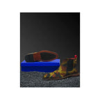 Men TAYNO Chelsea Chukka Micro Suede Soft Comfortable Boot Victorian Green Camo - J.Valintin Men's Wear Legend - 99477