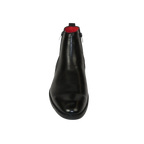 Men TAYNO Chelsea Chukka Soft Comfortable Leather Zip up Boot Coupe Black - J.Valintin Men's Wear Legend - 99567