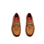 Men Tayno Dressy Casual Penny Loafer Soft Micro Suede Comfortable Drive Camel - J.Valintin Men's Wear Legend - 99604