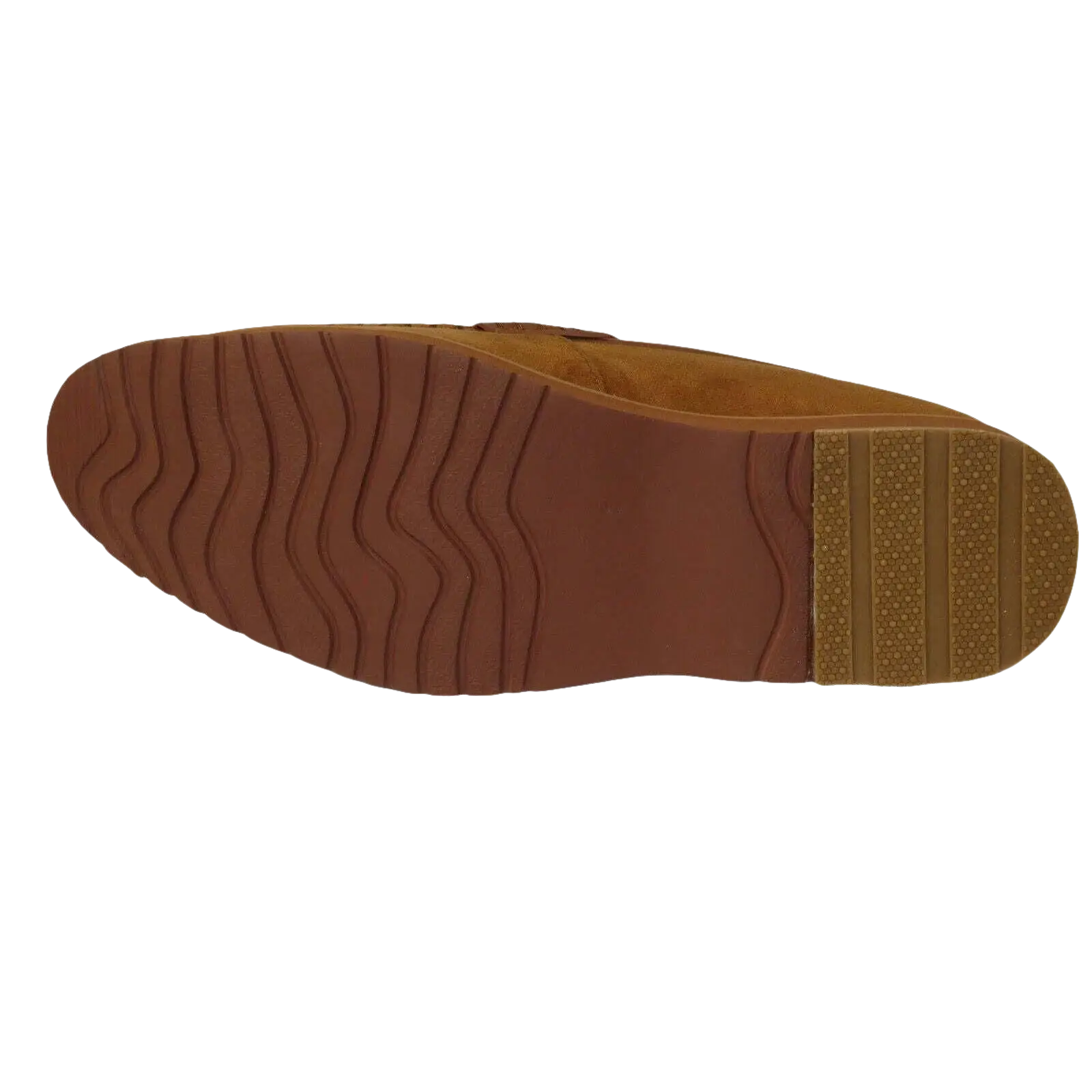 Men Tayno Dressy Casual Penny Loafer Soft Micro Suede Comfortable Drive Camel - J.Valintin Men's Wear Legend - 99604