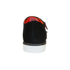 Men Tayno Dressy Casual Soft Suede Comfortable Double Buckle #Freshman Black - J.Valintin Men's Wear Legend - 100885