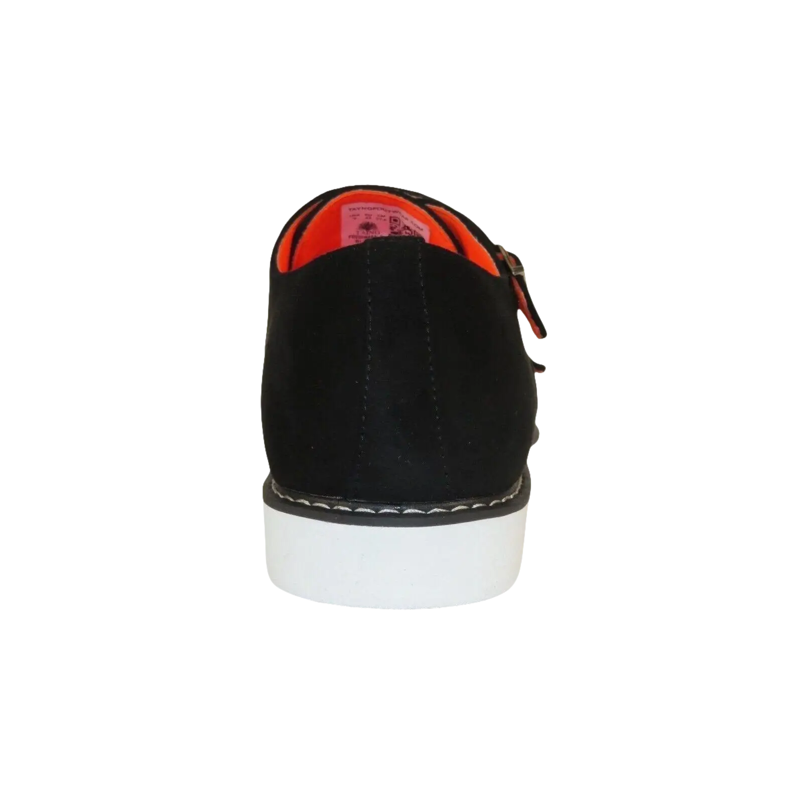 Men Tayno Dressy Casual Soft Suede Comfortable Double Buckle #Freshman Black - J.Valintin Men's Wear Legend - 100885