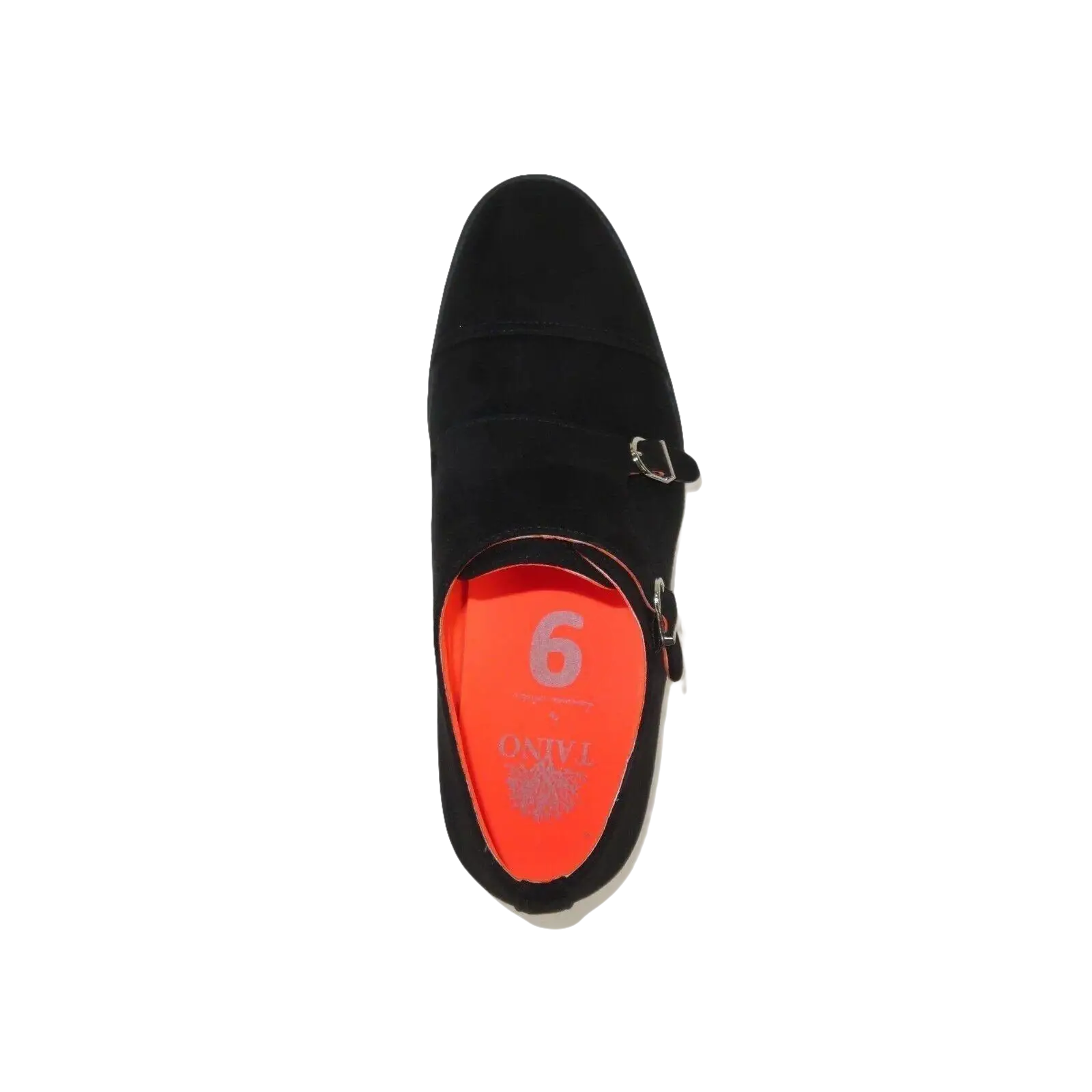 Men Tayno Dressy Casual Soft Suede Comfortable Double Buckle #Freshman Black - J.Valintin Men's Wear Legend - 100885