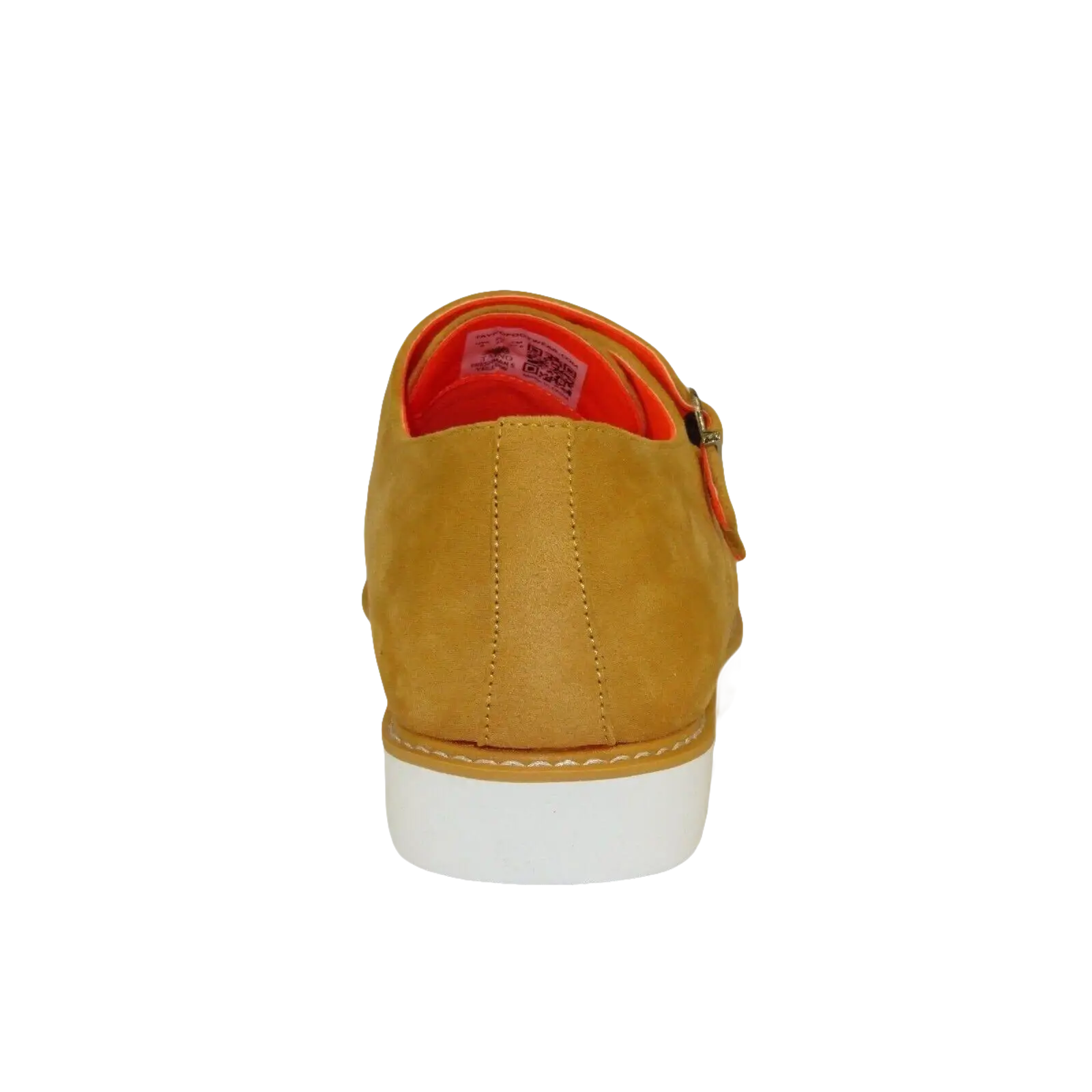 Men Tayno Dressy Casual Soft Suede Comfortable Double Buckle #Freshman Yellow - J.Valintin Men's Wear Legend - 100897