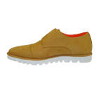 Men Tayno Dressy Casual Soft Suede Comfortable Double Buckle #Freshman Yellow - J.Valintin Men's Wear Legend - 100897