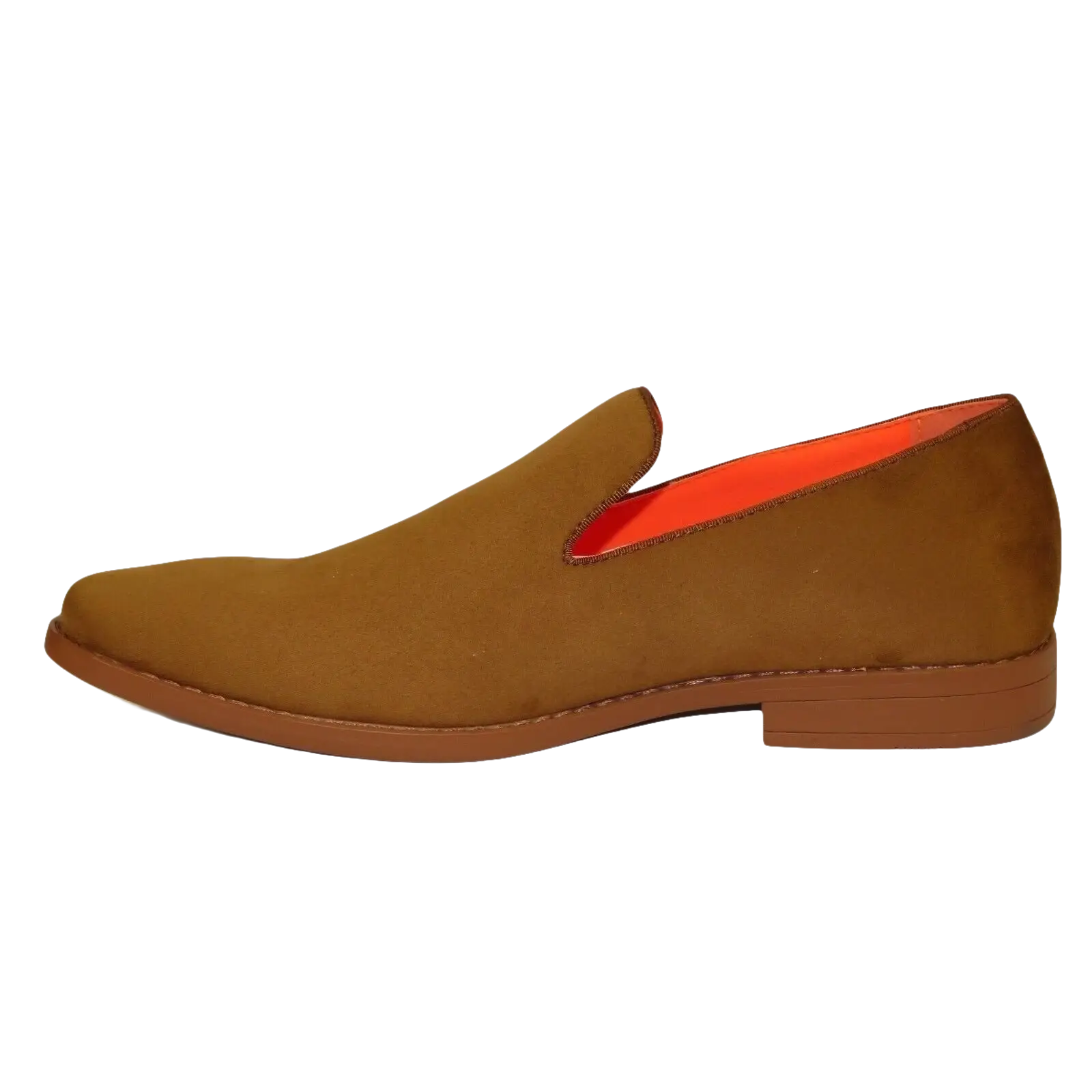 Men Tayno Dressy Casual Soft Suede Comfortable Slip on Loafer #ALPHA S Camel - J.Valintin Men's Wear Legend - 100873