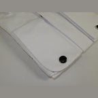 Men Tux Formal 100% Cotton Shirt MANSCHETT Turkey Slim Fit 305 - 01 White Wing tip - J.Valintin Men's Wear Legend - 96934