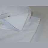 Men Tux Formal 100% Cotton Shirt MANSCHETT Turkey Slim Fit 305 - 01 White Wing tip - J.Valintin Men's Wear Legend - 96934