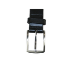 Men VALENTINI solid Leather Belt Classic Pin Buckle Big Sizes V801 black - J.Valintin Men's Wear Legend - 92176