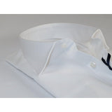 Mens 100% Cotton Shirt From Turkey Manschett by Quesste Slim Fit 4029 - 01 White - J.Valintin Men's Wear Legend - 96849