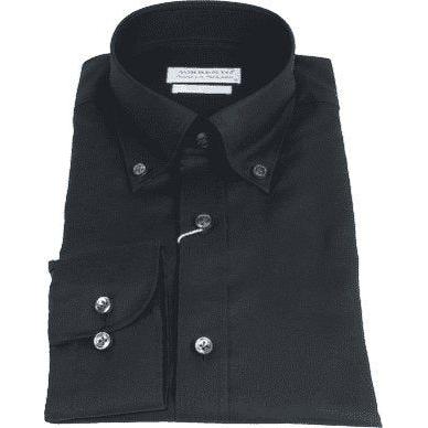Mens 100% Italian Cotton Shirt Non Iron SORRENTO Button Down Oxford 4531 Black Mens 100% Italian Cotton Shirt Non Iron SORRENTO Button Down Oxford 4531 Black