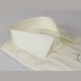 Mens 100% Italian Sheen Cotton Shirt High Quality SORRENTO Turkey 4791 Ivory - J.Valintin Men's Wear Legend - 96805