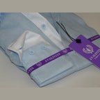 Mens 100% Linen Summer Shirt J.Valintin Turkey - Usa Axxess Style OBR78 - 09 Blue - J.Valintin Men's Wear Legend - 8597