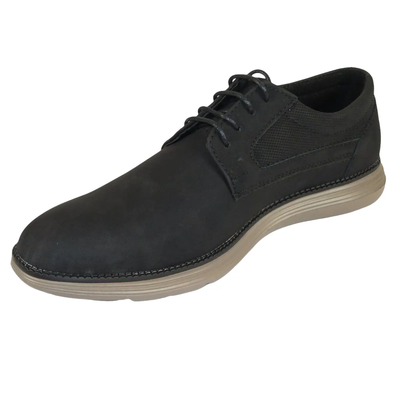 Men's Adolfo Shoes Soft Comfortable Dress Casual Light Weight Lace Up 3240 Black - J.Valintin Men's Wear Legend - 99110