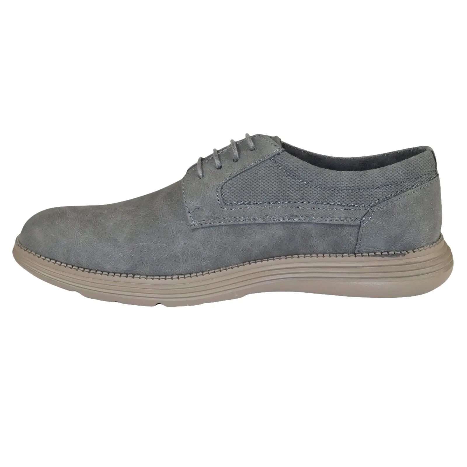 Men's Adolfo Shoes Soft Comfortable Dress Casual Light Weight Lace Up 3240 Gray - J.Valintin Men's Wear Legend - 99119