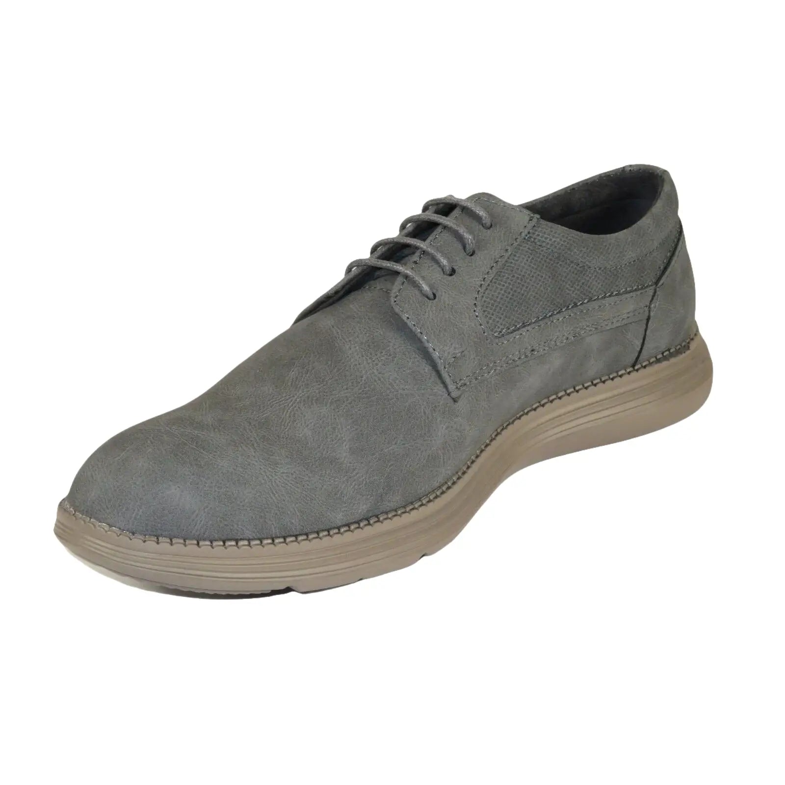 Men's Adolfo Shoes Soft Comfortable Dress Casual Light Weight Lace Up 3240 Gray - J.Valintin Men's Wear Legend - 99119