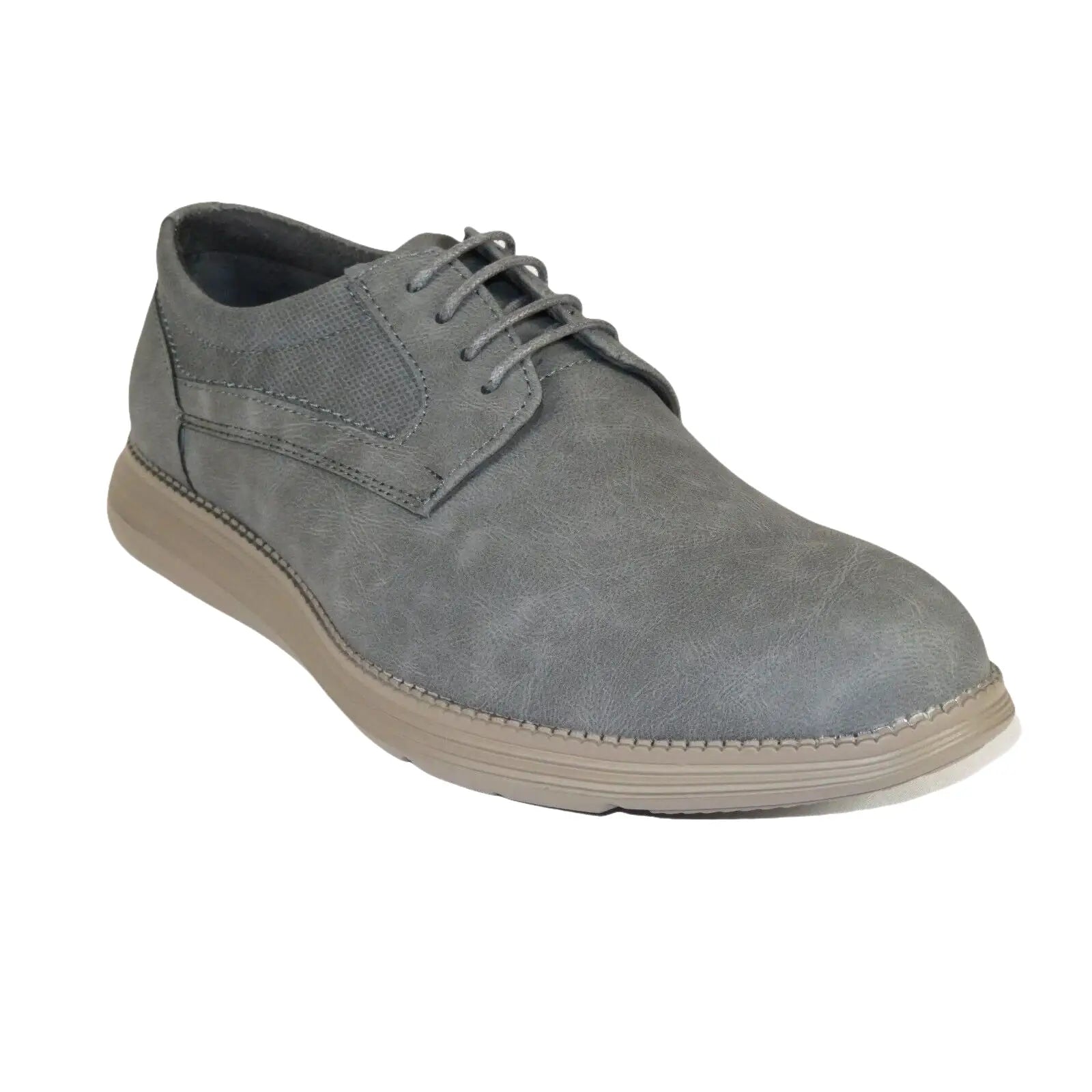 Men's Adolfo Shoes Soft Comfortable Dress Casual Light Weight Lace Up 3240 Gray - J.Valintin Men's Wear Legend - 99119