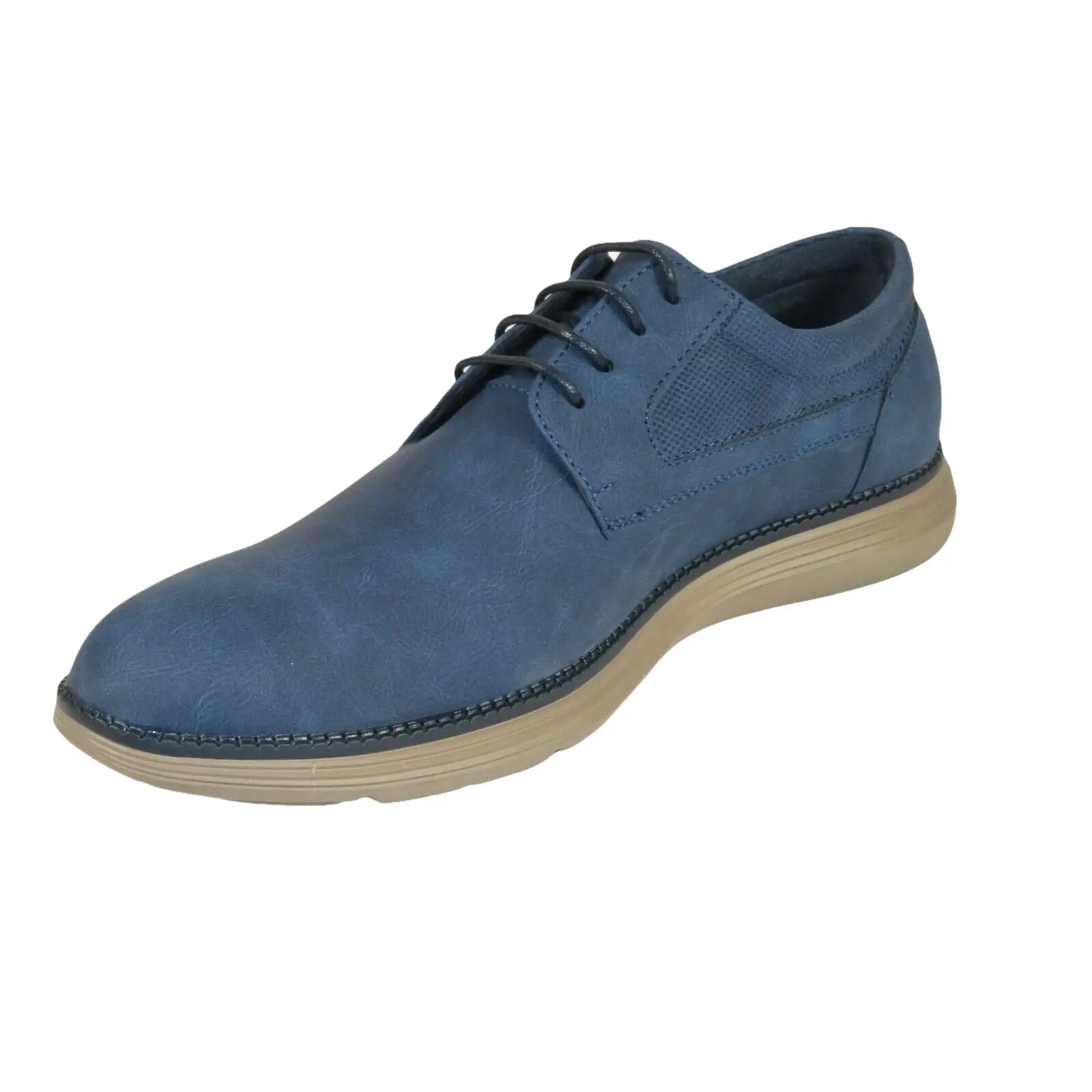 Men's Adolfo Shoes Soft Comfortable Dress Casual Light Weight Lace Up 3240 Navy - J.Valintin Men's Wear Legend - 99128