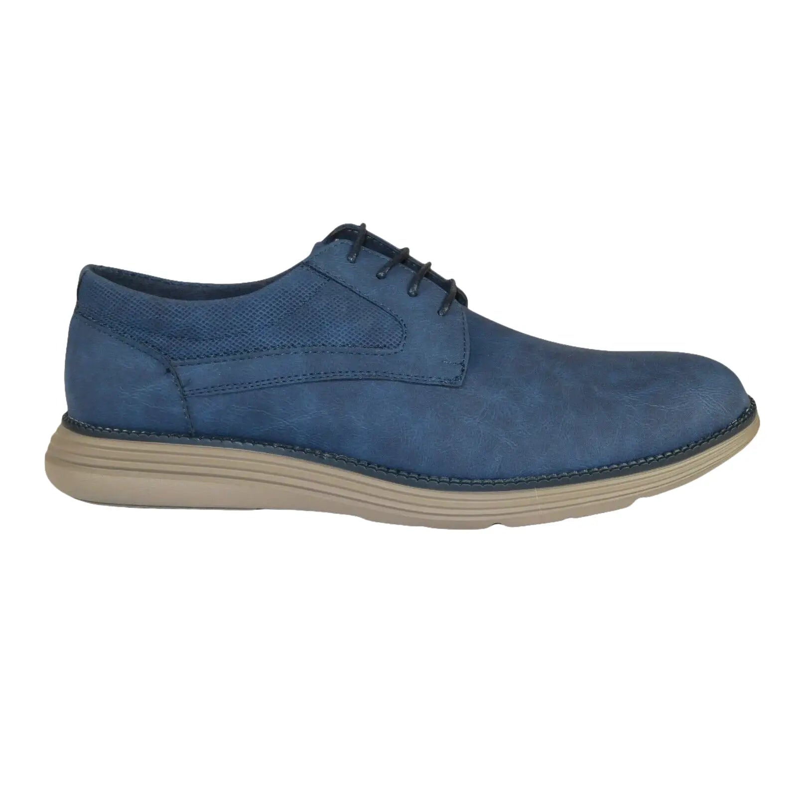 Men's Adolfo Shoes Soft Comfortable Dress Casual Light Weight Lace Up 3240 Navy - J.Valintin Men's Wear Legend - 99128