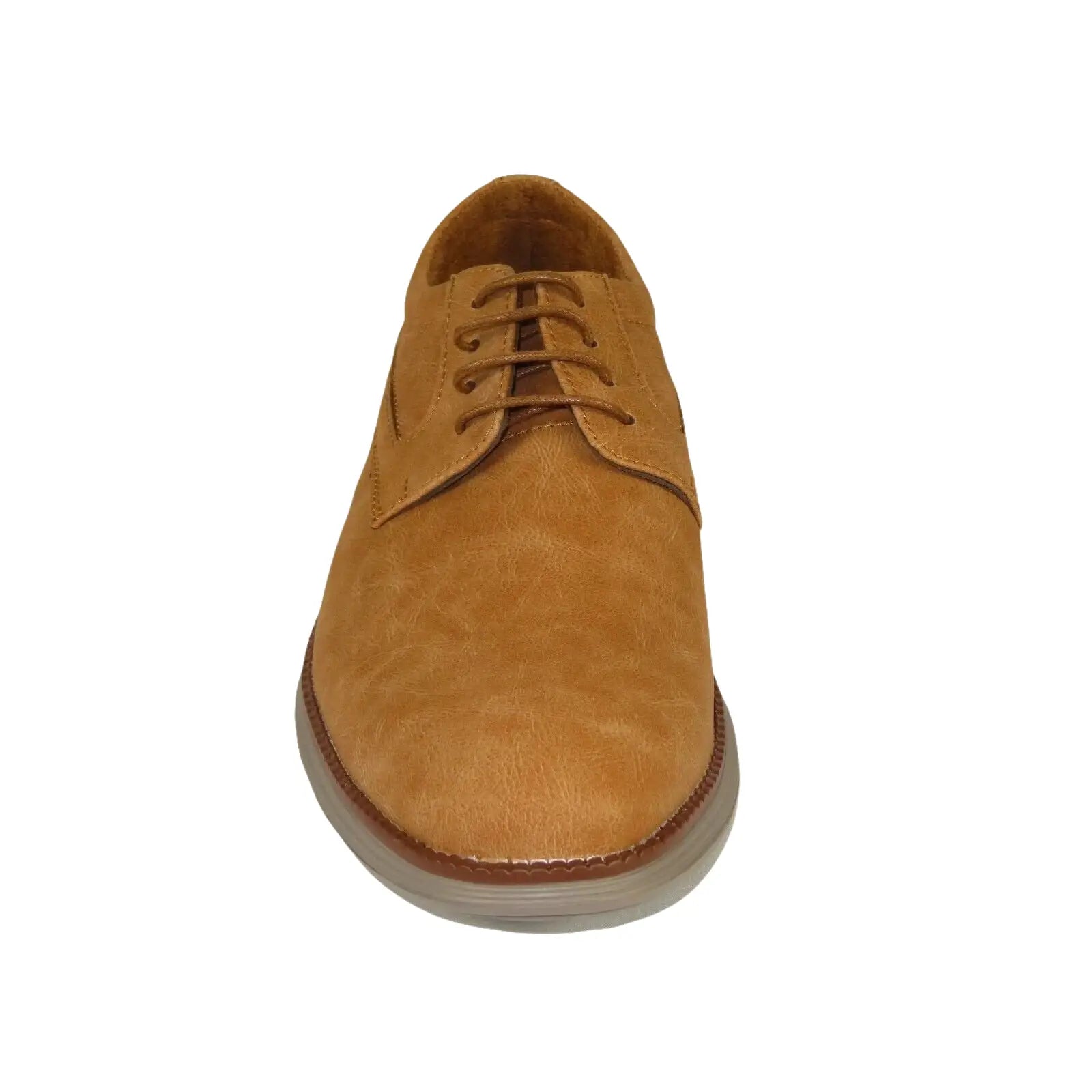 Men's Adolfo Shoes Soft Comfortable Dress Casual Light Weight Lace Up 3240 Tan - J.Valintin Men's Wear Legend - 99137