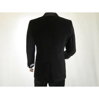 Mens Adolfo Velvet Dinner Jacket Shawl Satin Stage singer 3010J Black Formal - J.Valintin Men's Wear Legend - 1976