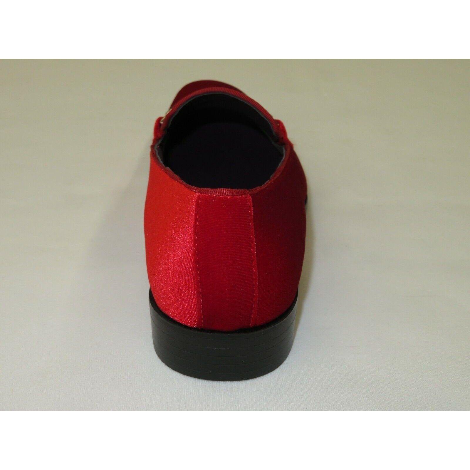 Mens AFTER MIDNIGHT Formal Stage Dress shoes Slip on Soft Velvet 6753 Red - J.Valintin Men's Wear Legend - 93387
