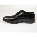 Mens AFTER MIDNIGHT Formal Stage Prom Award Tux shoes Satin 2 Tone 7925 Black - J.Valintin Men's Wear Legend - 98264