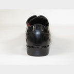 Mens AFTER MIDNIGHT Formal Stage Prom Award Tux shoes Satin 2 Tone 7925 Black - J.Valintin Men's Wear Legend - 98264