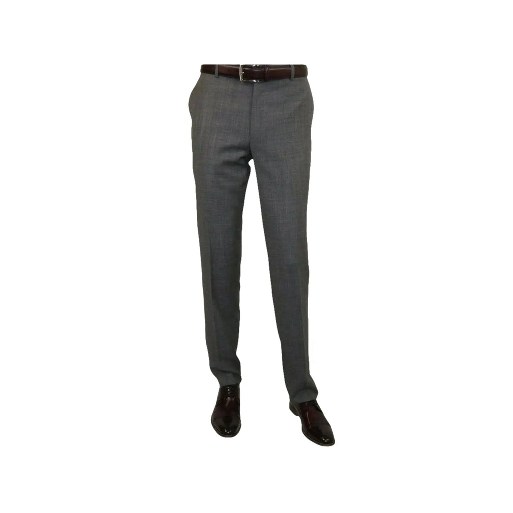 Men's Apollo King 3 piece Vested Business Suit Vested SL203 Gray Textured - J.Valintin Men's Wear Legend - 71392