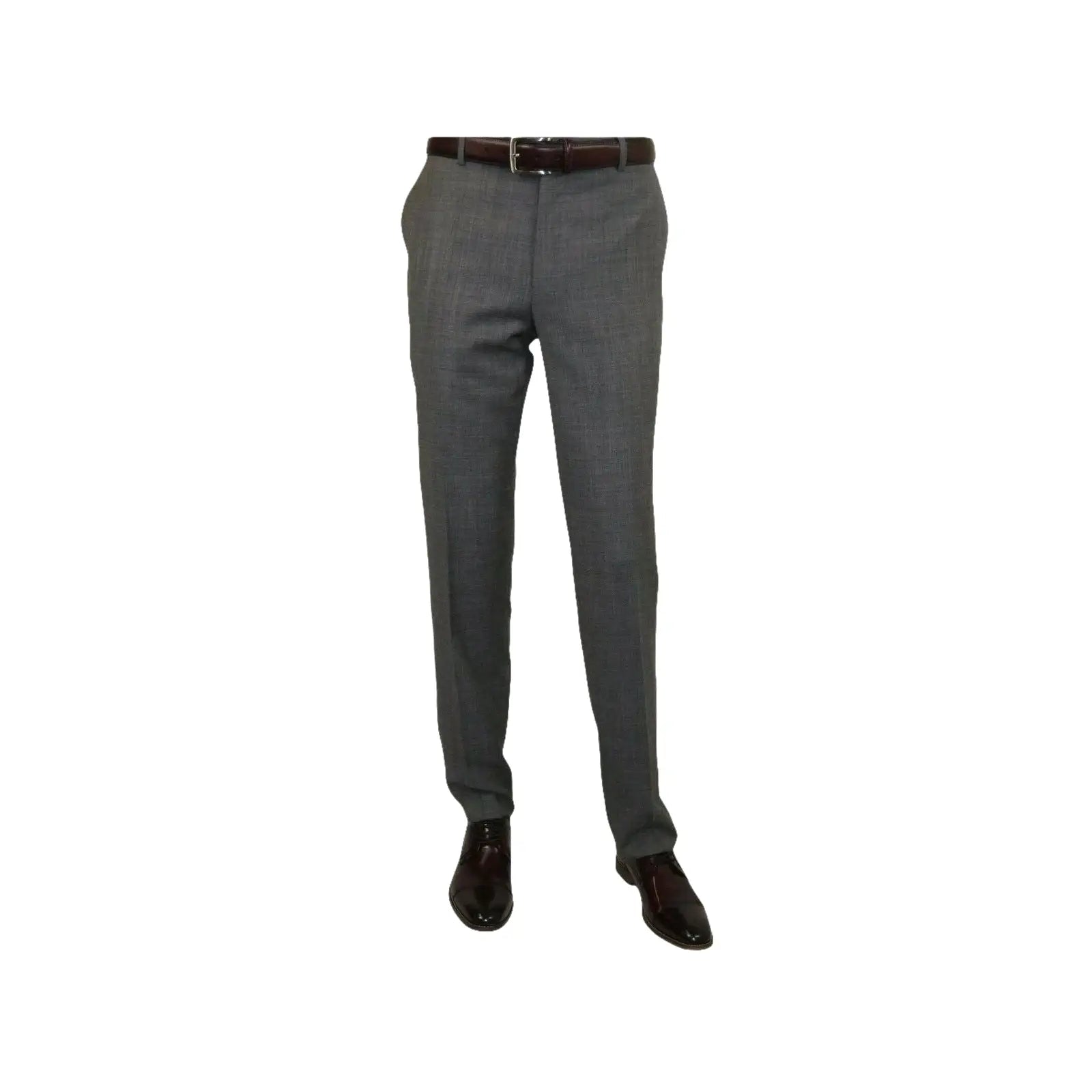 Men's Apollo King 3 piece Vested Business Suit Vested SL203 Gray Textured - J.Valintin Men's Wear Legend - 71392