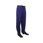 Mens Apollo King Banded Collarless suit Chinese Mandarin Wide leg AG95 Purple - J.Valintin Men's Wear Legend - 74411