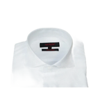 Men's Axxess Turkey Shirt 100% Egyptian Cotton High Collar 224 - 03 White Pique - J.Valintin Men's Wear Legend - 224 - 03 white - M