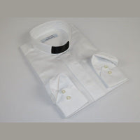 Mens CEREMONIA Clergy Pastor Priest Shirt 100% Cotton Turkey #stn 13 HYB White - J.Valintin Men's Wear Legend - 96989