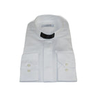 Mens CEREMONIA Clergy Pastor Priest Shirt 100% Cotton Turkey #stn 13 HYB White - J.Valintin Men's Wear Legend - 96989