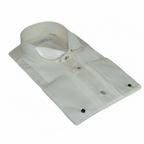 Mens CEREMONIA Tuxedo Formal Shirt 100% Cotton Turkey Slim Fit #stn 17 abt ivory
