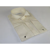 Mens CEREMONIA Tuxedo Formal Shirt 100% Cotton Turkey Slim Fit #stn 17 aty ivory - J.Valintin Men's Wear Legend - 96979