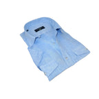 Men's Ciazzo Turkey 100% Linen Breathable Shirt Short Sleeves #Linen 32 Med Blue - J.Valintin Men's Wear Legend - 101075