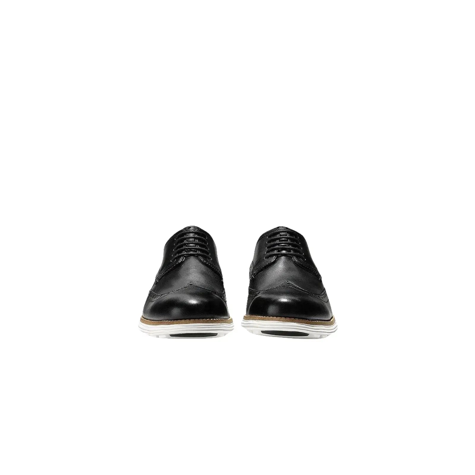 Mens COLE HAAN Shoes OriginalGrand Wingtip Oxford Lace up Comfort C26469 Black - J.Valintin Men's Wear Legend - 93687